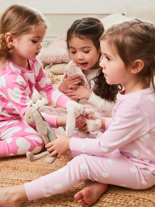 Пижама для девочки Next AF7-067, 3 шт., Розовый