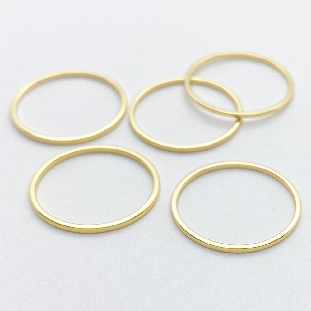 Коннектор, цвет золото, размер 20*1 мм, цена за 1 шт