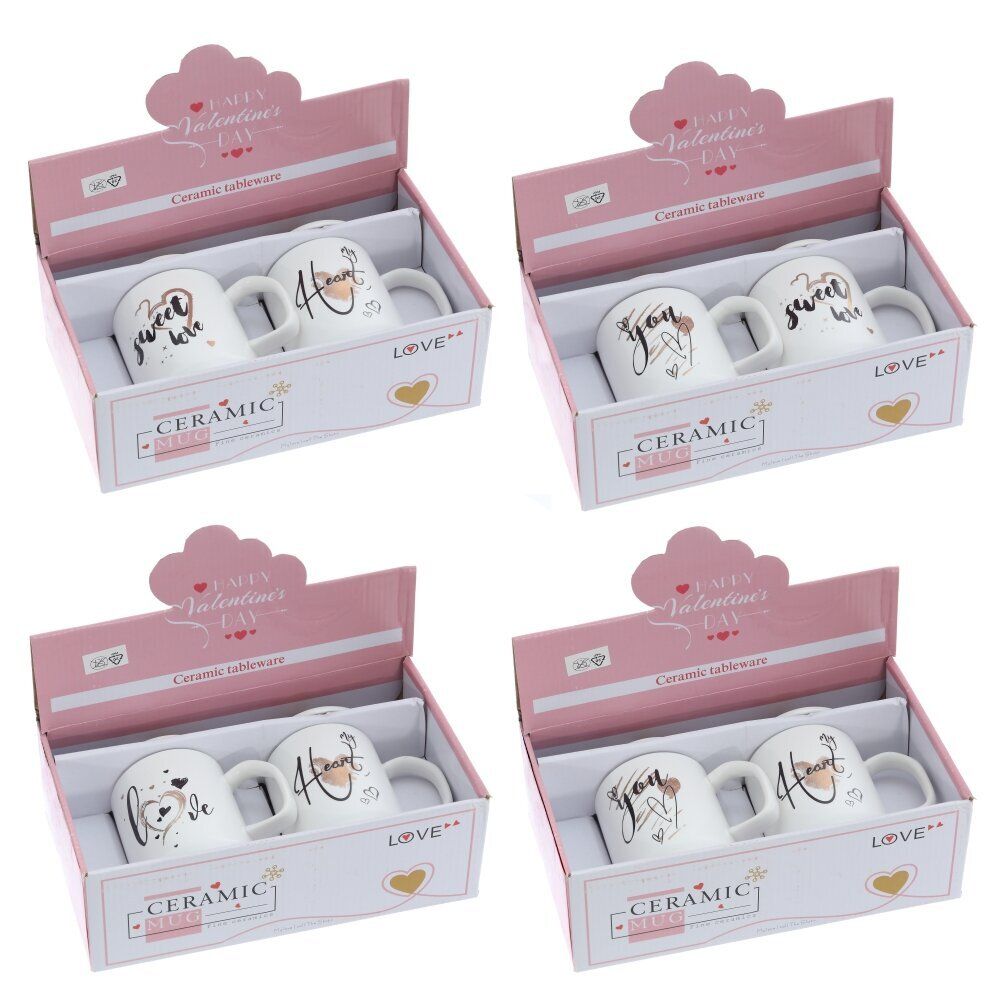 GAEM Набор из 2-х кружек, 300 мл, L12 W8 H12,5 см, 4в.