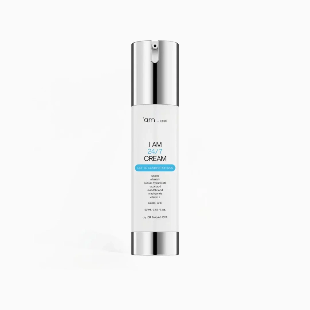 by Dr.Malakhova Крем для лица базовый oil to combination skin, "am-code, 50мл.