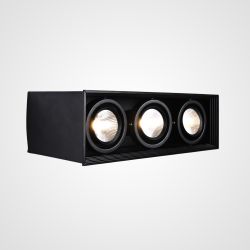 Встраиваемый Светодиодный Светильник Lumo L3 Black 4000 By Imperiumloft