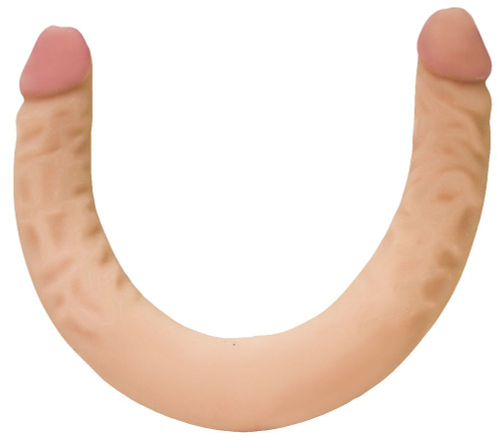 Двусторонний фаллоимитатор LOVETOY – неоскин, 42,5 см