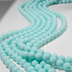 Хрустальный жемчуг, оттенок "Мятный макарун", шар 10мм