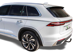 Фаркоп(прицепное) Лидер-Плюс для GEELY MONJARO 2022-, с электрикой (Smart) и сертифкатом в комплекте. G205-A