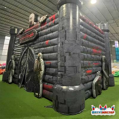 Надувная конструкция страха «Башня ужаса», 10×8×4 м