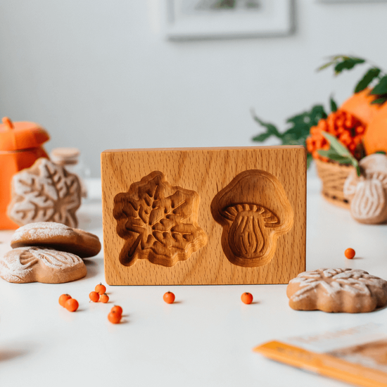 Пряничная форма Грибочек&листочек