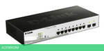 Коммутатор D-Link DGS-1210-08P/G3A