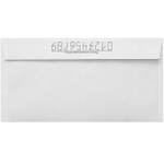 Конверт Е65 Kuvert (110х220 мм) белый, удаляемая лента, с подсказом "Куда-Кому"