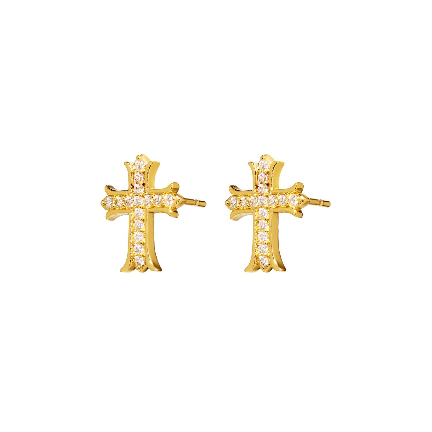 Серьги Daintith Cross Earrings