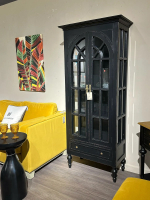 Шкаф-витрина "Legend" 80х40х185см Массив дуба