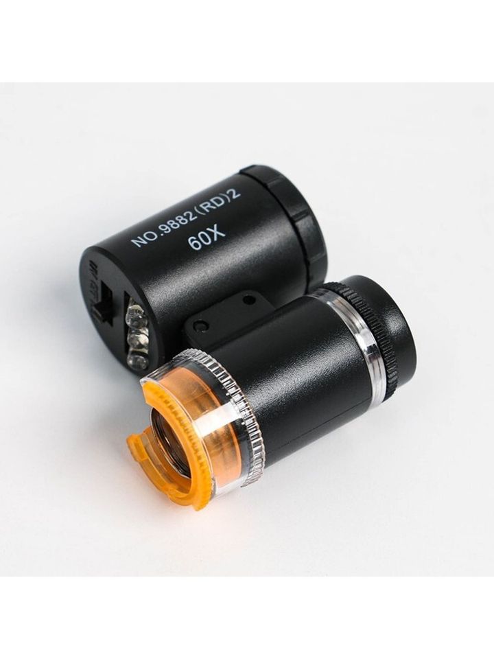 Лупа с подсветкой для проверки денег 60-х кратная 6972797