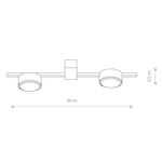 Citilux Лайма CL155151 Люстра потолочная Хром