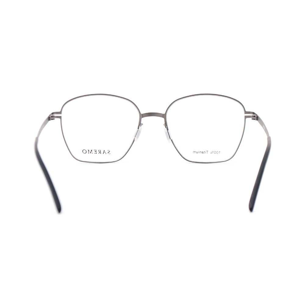 Оправа панто SAREMO 7135 С2 с футляром серебряная с коричневым