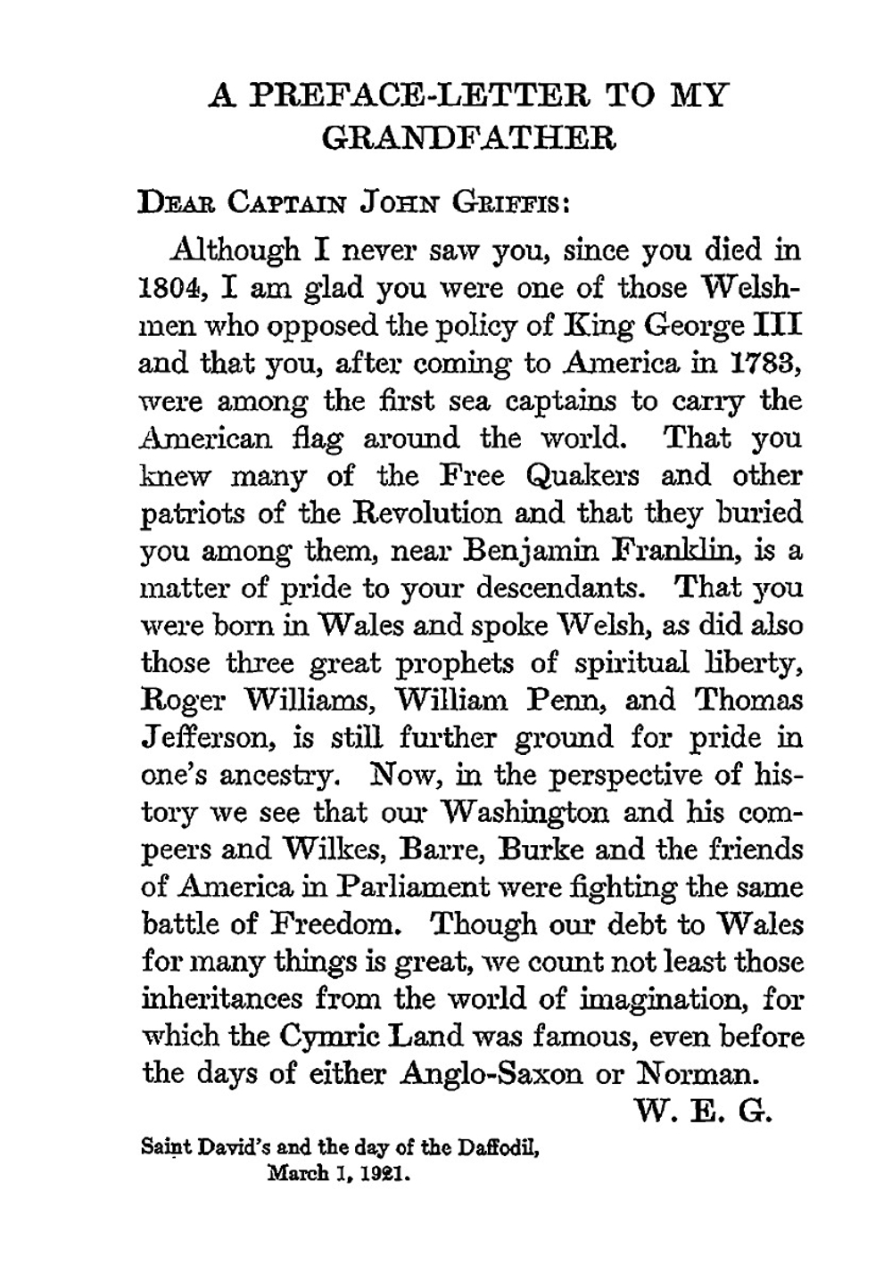 Welsh Fairy Tales | William Elliot Griffis
