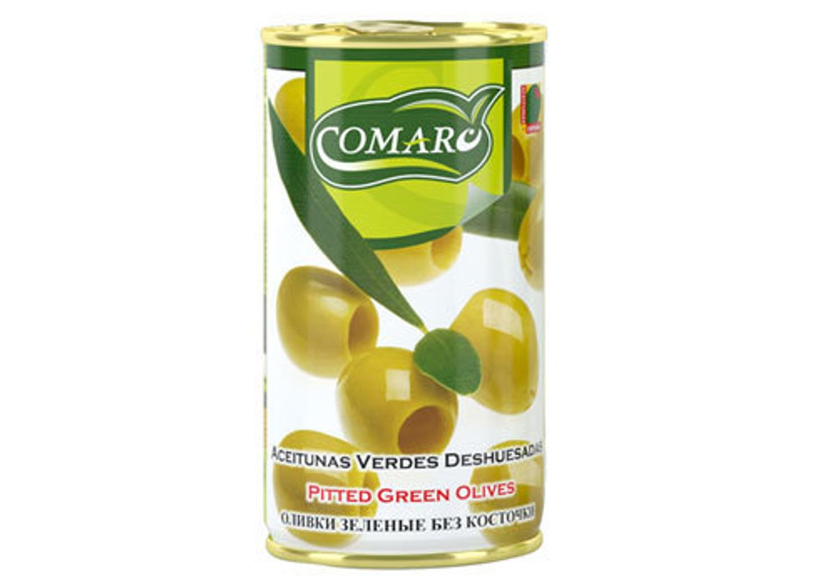 Оливки "Comaro" без косточек, 370мл