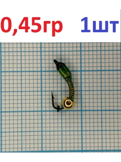 Мормышка вольф. безнасадочная Лесотка №2