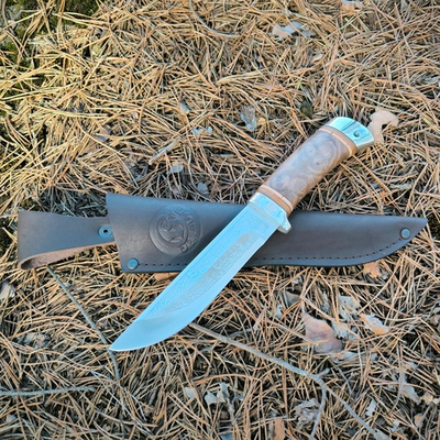 Нож НС-20А Волк (ЭИ-107) алюминиевые вставки (Златоуст)