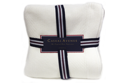 Плед-покрывало 230х240 L'appartement Fulham слоновая кость