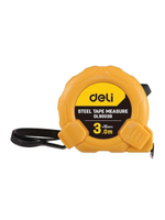 Рулетка Deli 3м*16мм, метрическая, ударопрочный корпус