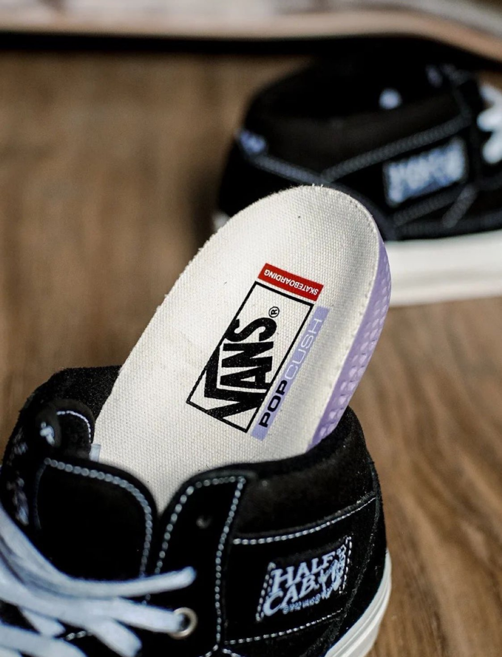 Кеды Vans Half Cab Skate 'Black White' VN0A5FCDY28