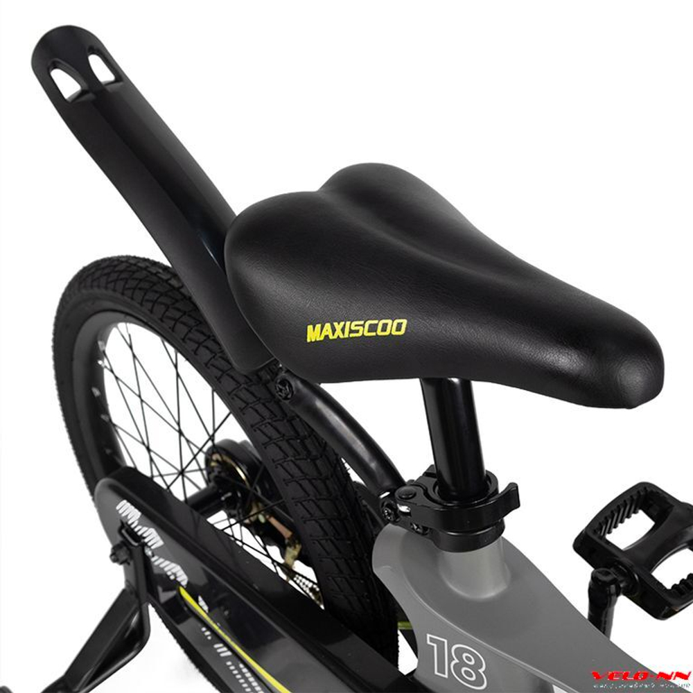 Велосипед 18" Maxiscoo Space Стандарт Серый матовый