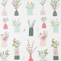 Бумага упаковочная крафтовая «Гербарий», 70 × 100 см