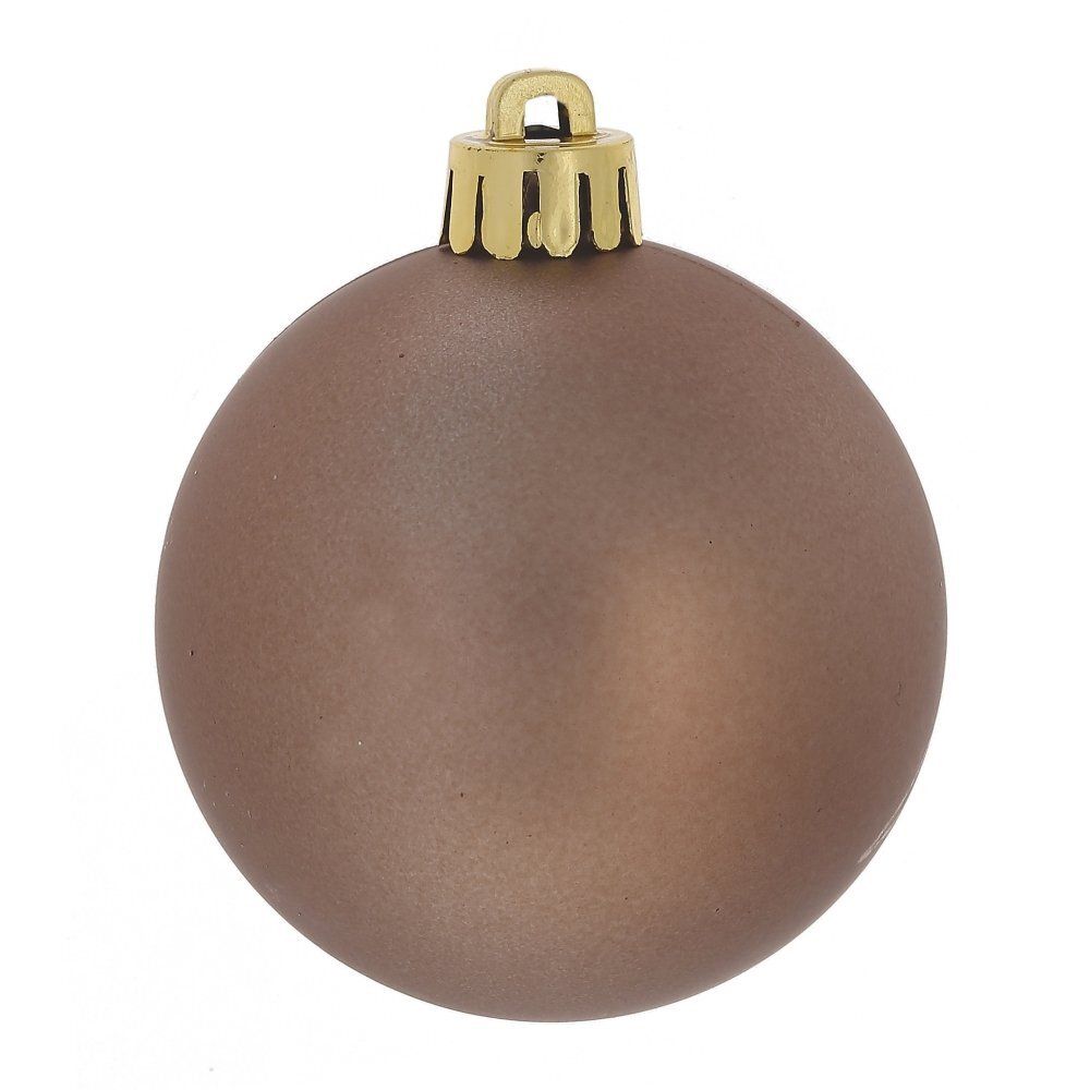 GAEM Набор из 6шт Украшение новогоднее Шар "Вензель шоколадный", D6 см, L6 W6 H7 см