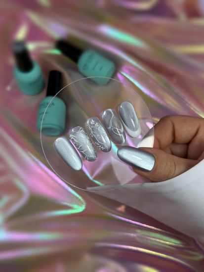 Гель-лак с эффектом кошачий глаз ENIGMANIC VEIL cat 03 10 мл.