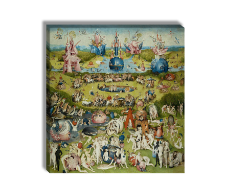 "Сад земных наслаждений. Центральная часть", Босх, И., картина для интерьера (репродукция)