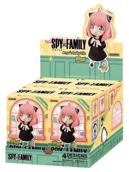 Рандомная фигурка Blind Box POPMART Spy Family Anya's Daily Life DLC