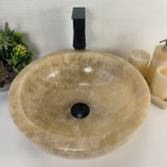 Раковина из оникса Bowl Yellow BO-64251 40*40*15 0196