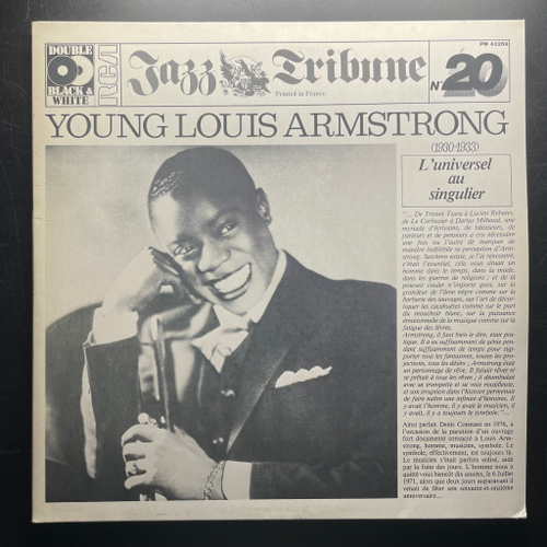 Louis Armstrong ‎– Young Louis Armstrong (1930-1933) 2LP (Франция 1981г.)