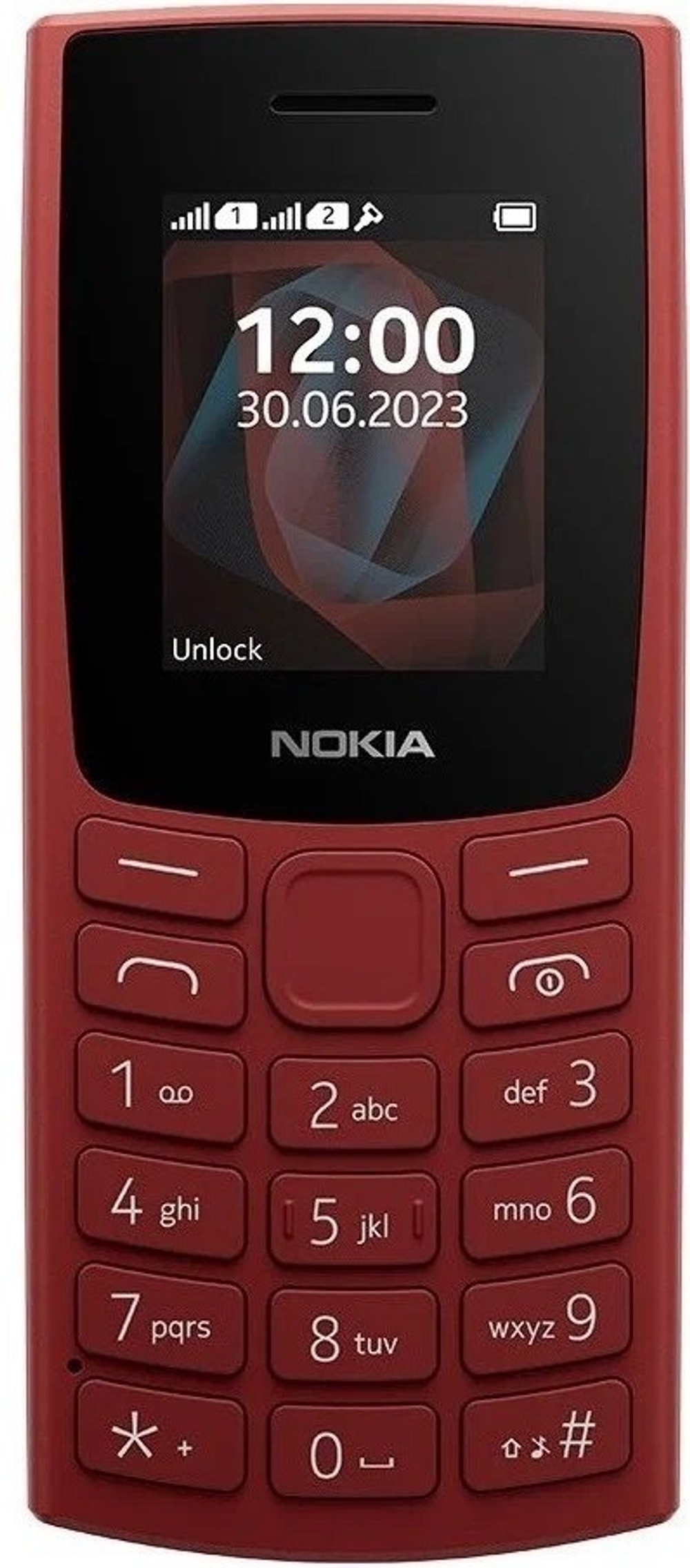 Мобильный телефон Nokia 105 2023 DS красный