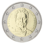 San Marino 2 Euro 2014 – 90th Anniversary of Death of Giacomo Puccini (1858 - 1924) (BU)