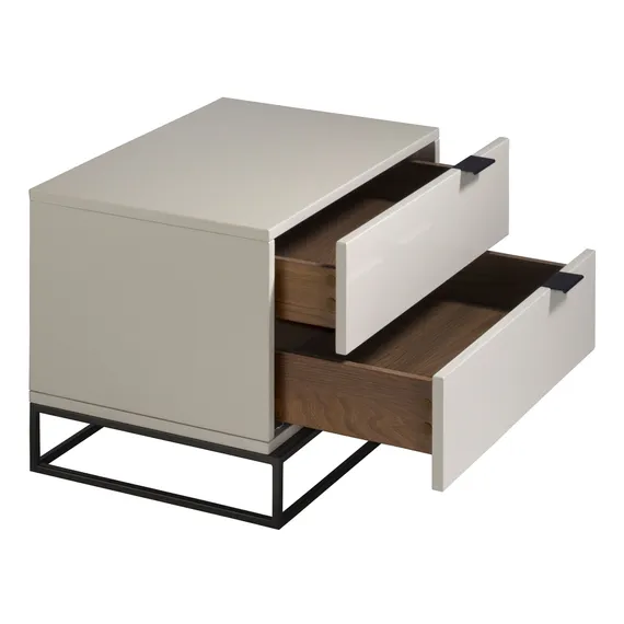 Прикроватная тумбочка Angel Cerda Estetico 7004, жемчужно-серая