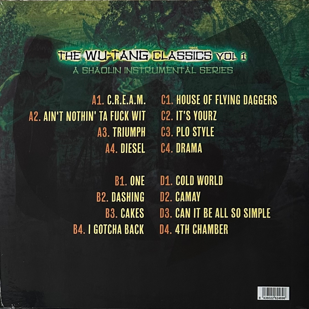 Wu-Tang Clan - The Wu-Tang Classics Vol 1 2LP (Европа 2014г.)