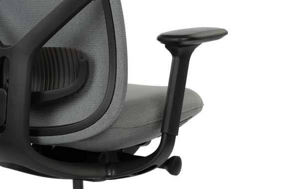 Кресло Antler EAN-001A Черный пластик/Серый