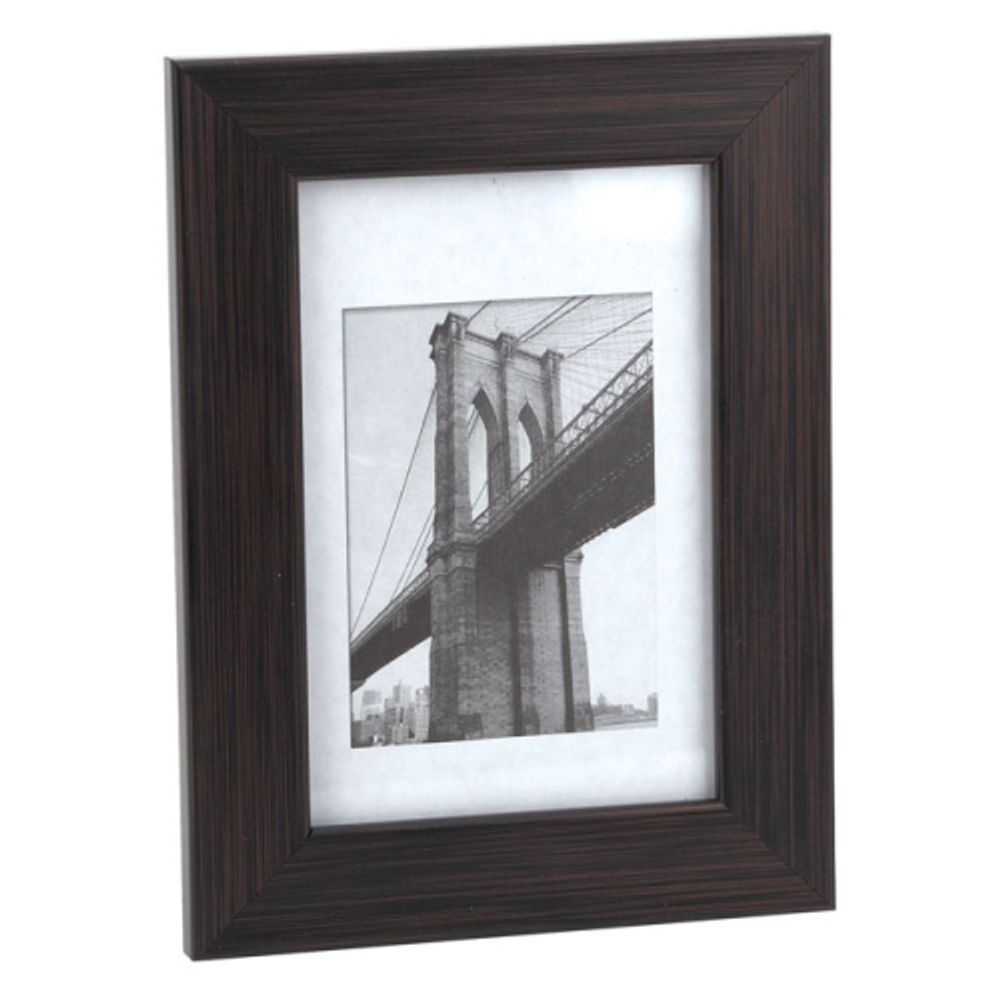 Фоторамка Image Art 605 21х30 пластиковая со стеклом кофе