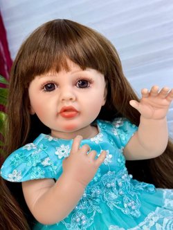 Кукла Реборн виниловая 55см (XZ-009)