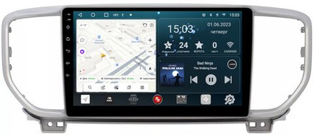 Магнитола для KIA Sportage 2018-2021 - Redpower 274 Android 10, ТОП процессор, 6Гб+128Гб, CarPlay, SIM-слот