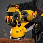 Машина шлифовальная эксцентриковая OS-125, 450 Вт, 6000-12000 об/мин Denzel, 27601