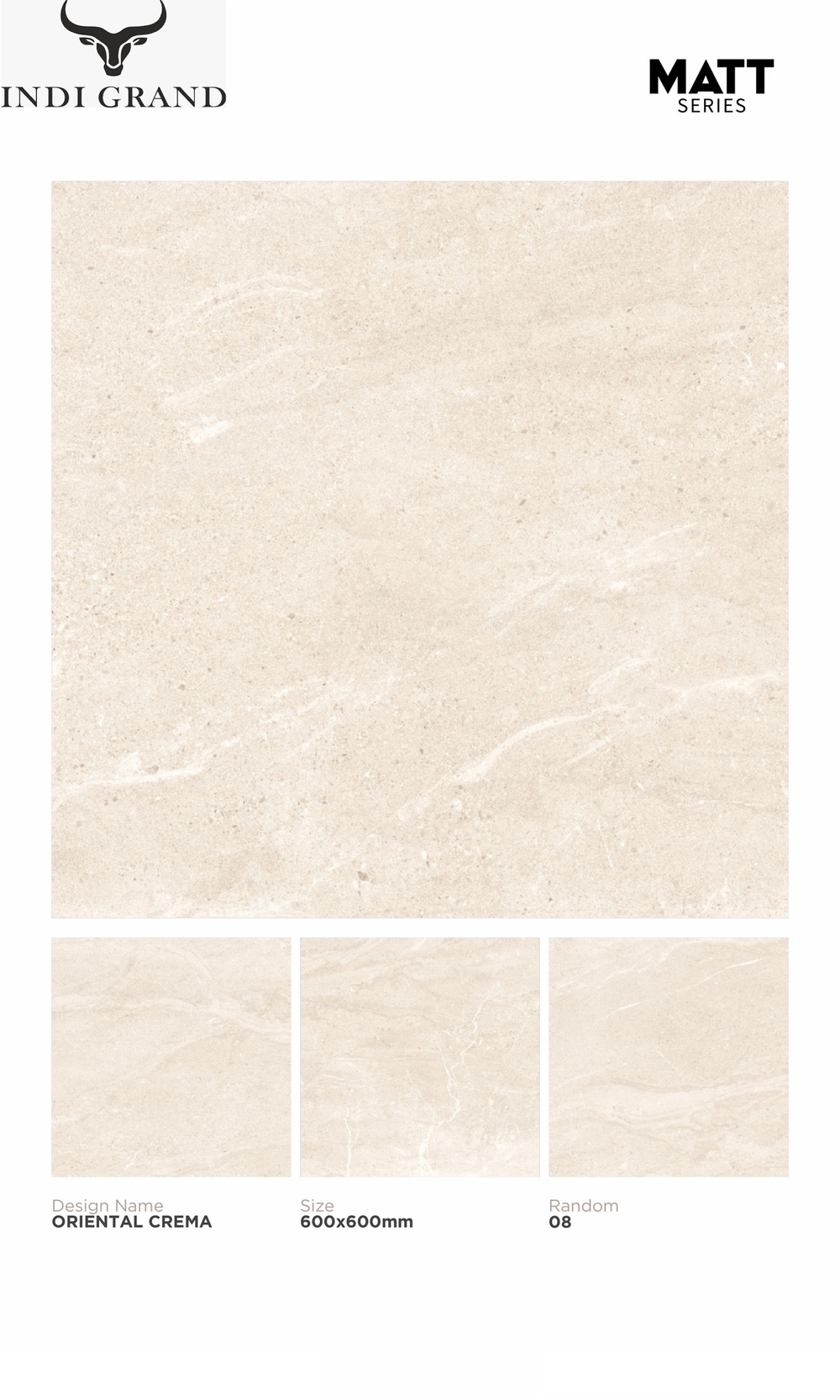 Керамогранит matt 60х60 oriental crema