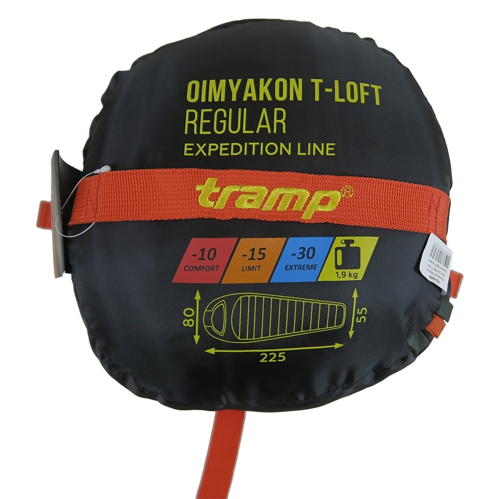 Tramp мешок спальный Fjord T-Loft Regular / Левый