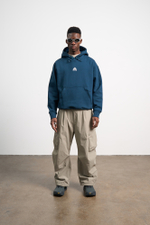 Брюки Nothomme Blue Outdoor Water-Repellent Adjustable Cargo Pants "Grey Khaki"