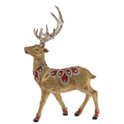 GAEM Фигурка декоративная "Олень", L21 W14 H33 см