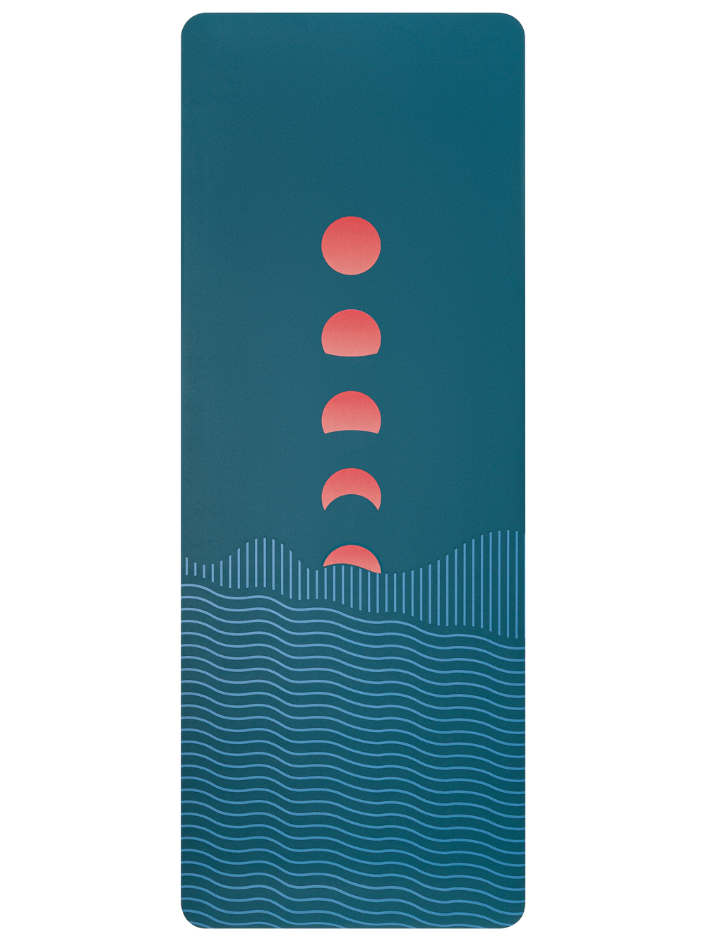 ULTRAцепкий 100% каучуковый коврик для йоги Ultra Eclipse Sea 185*68*0,5 см