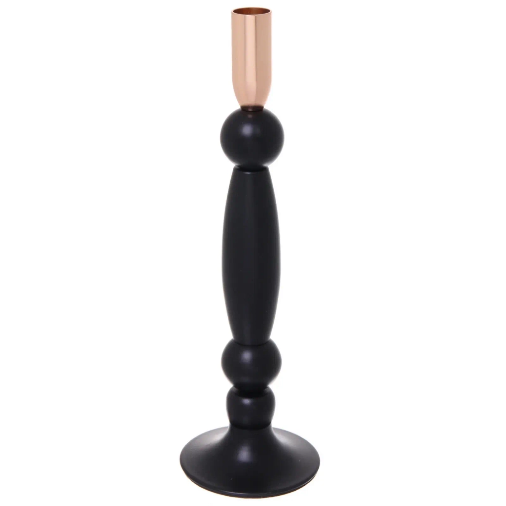 Подсвечник «FARY TALE» 9*32 см, Черный/золото