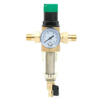 Фильтр с редуктором сниж.давления стекл.колба 1/2" TIM JH-1008