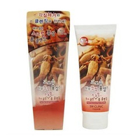 Скраб-пенка с красным женьшенем 3W Clinic Pure Clean Scrub Foam Cleansing Red Ginseng 180мл