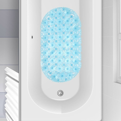 Коврик для ванной SPA Ромашка 39*69см (голубой)